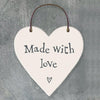 Made With Love Heart Tag - Insideout