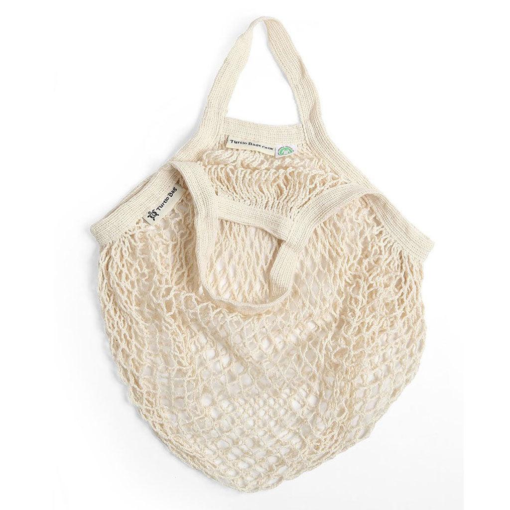 Organic Short Handled String Bag - Insideout