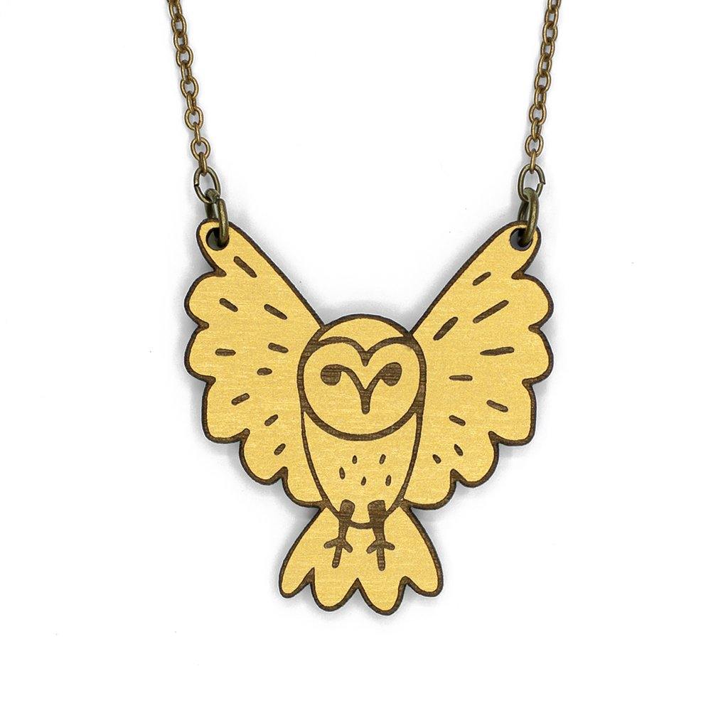 Owl Necklace - Insideout