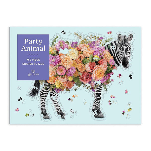 Party Animal 750 Piece Shaped Jigsaw Puzzle - Insideout