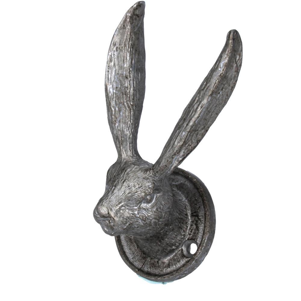 Pewter Hare Wall Hook - Insideout