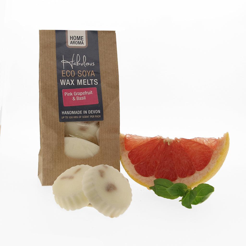 Pink Grapefruit & Basil Eco Soya Wax Melts Pack - Insideout