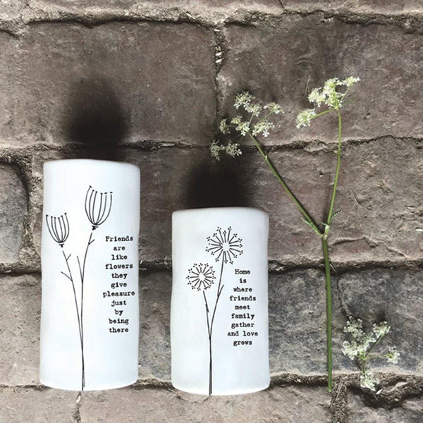 Porcelain Vase Friends Are Like Flowers - Insideout