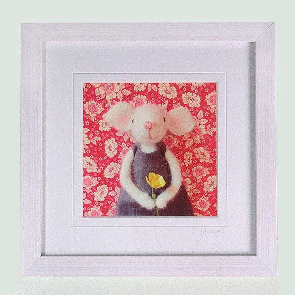 pretty in pink handmade prints - Pretty in Pink (just mounted) - Insideout