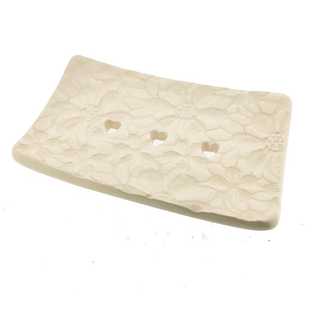 Rectangular Soap Dish - Daisy - Insideout