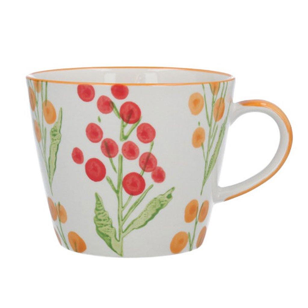 Red Wattle Ceramic Mug - Insideout