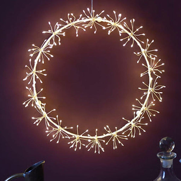 Starburst Wreath Light 35cm - Insideout