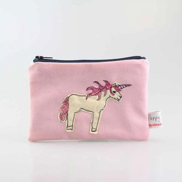 Unicorn Embroidered Purse - Insideout