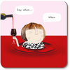 Wine When Coaster - Insideout