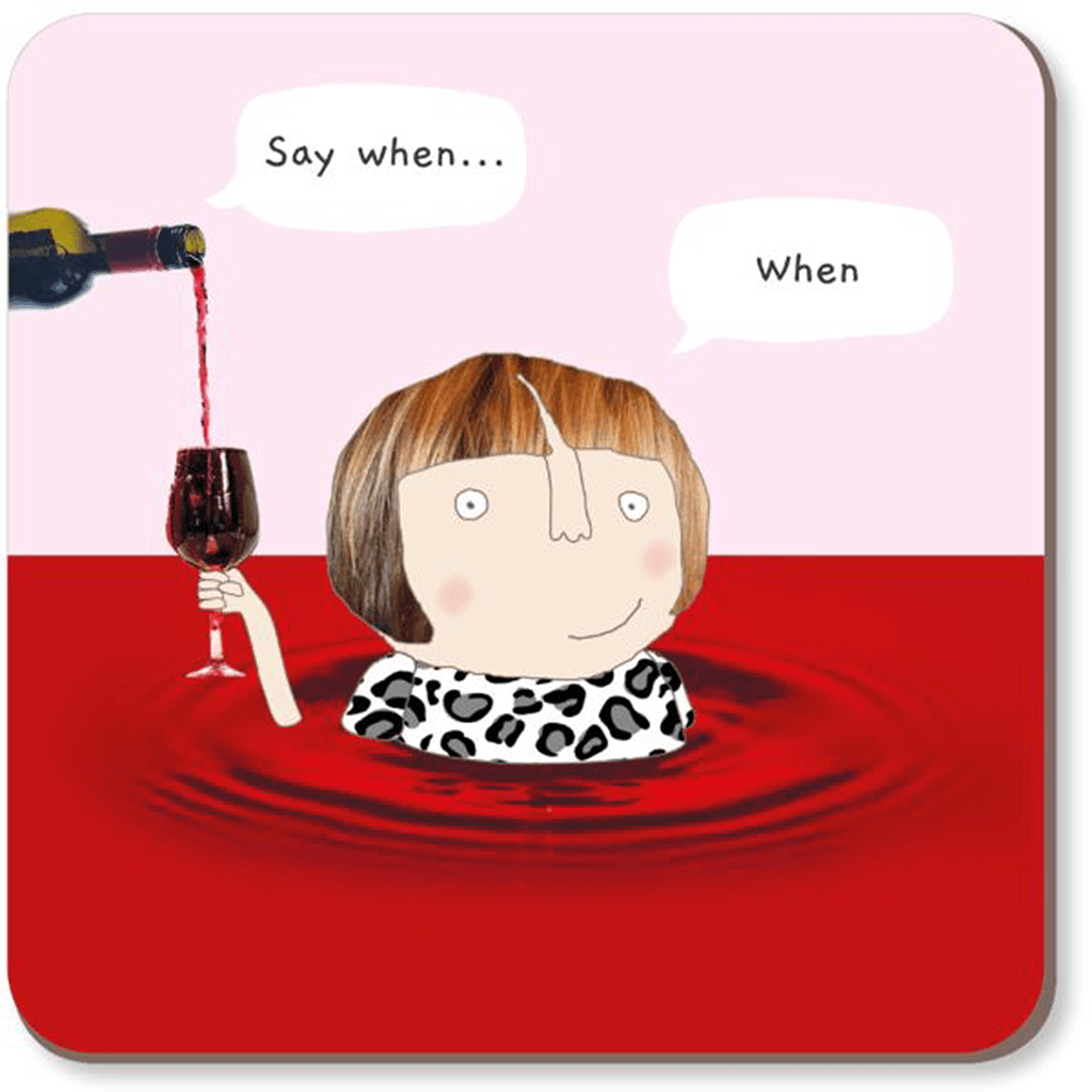 Wine When Coaster - Insideout