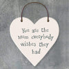 You Are The Mum Heart Tag - Insideout